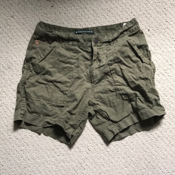 Roots Hemp Shorts - Picture 1 of 3